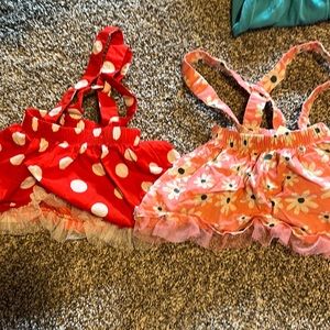 Disney baby suspender skirts 6-9 months